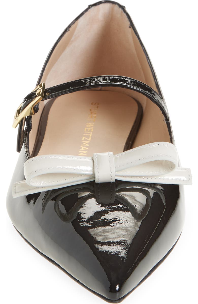 Stuart Weitzman Felicity Bow Mary Jane Flat, Alternate, color,