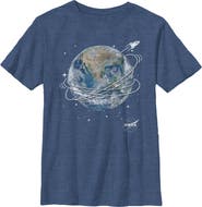 NASA Boys NASA Space Shuttle Earth T Shirt