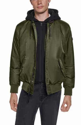Signature Hooded Bomber Jacket