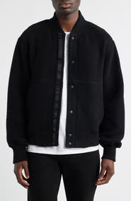 Canada Goose Hudson Black Label Fleece Bomber Jacket
