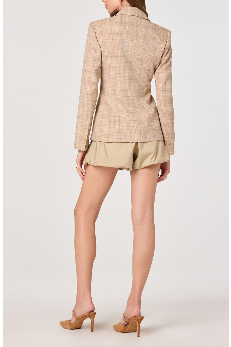 Valor Plaid Blazer, Alternate, color, TAN PLAID