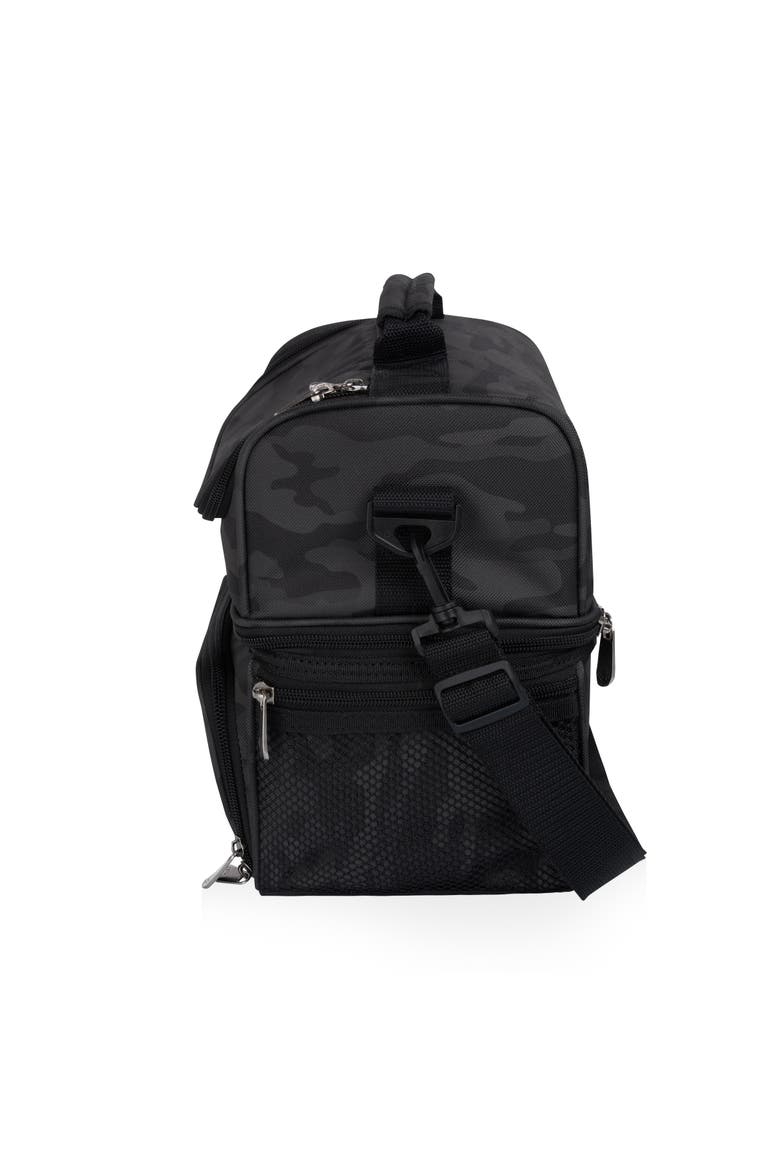Pranzo Lunch Bag Cooler with Utensils, Alternate, color, Black Camo