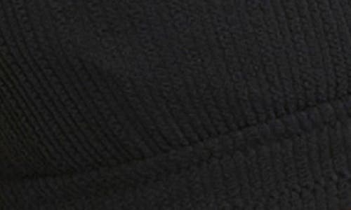 Sanctuary Rib Triangle Bikini Top In Black