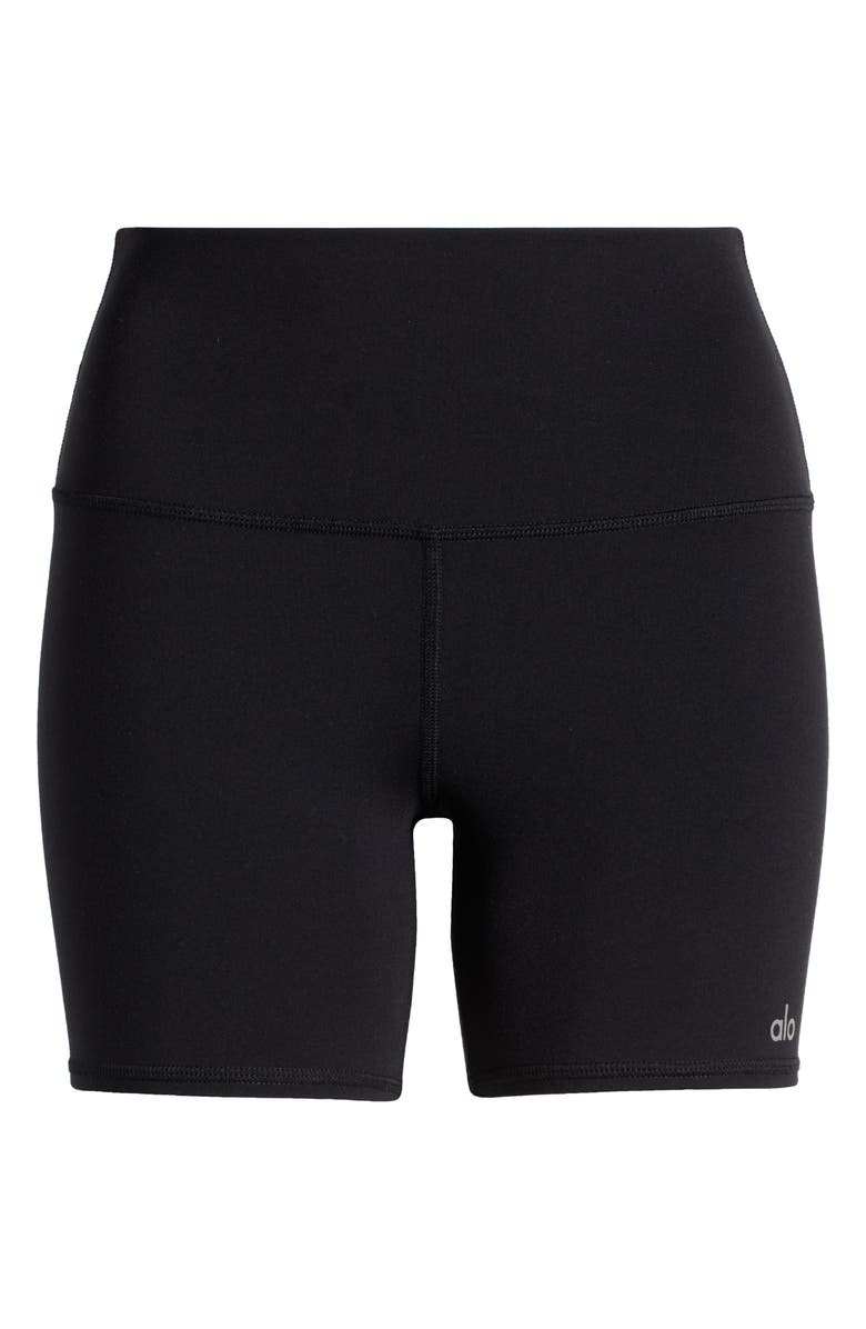 Alo Airbrush High Waist Bike Shorts, Alternate, color,