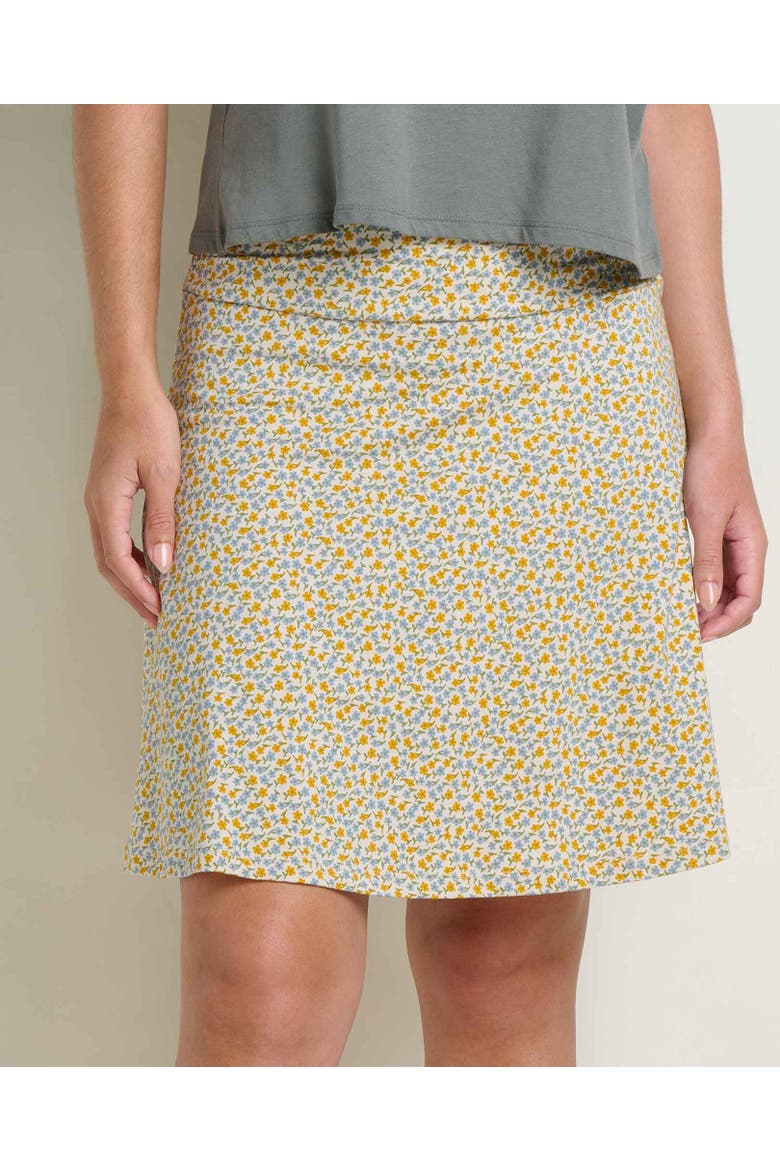 Chaka Skirt, Alternate, color, Gold Print