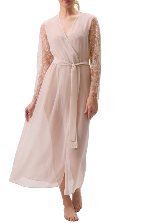 Rya Collection Sincerity Chiffon Robe in Champagne 