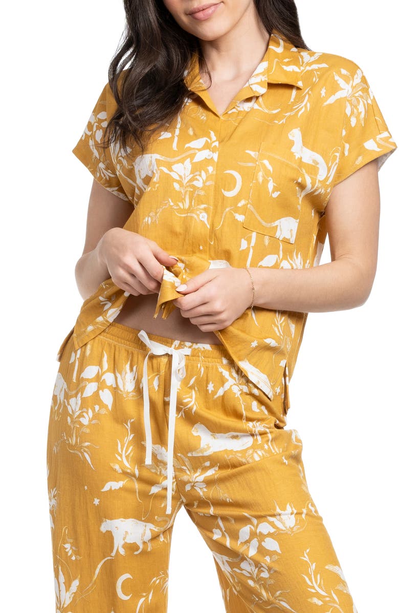 Midnight Bakery One Way Jersey Pajamas, Alternate, color,