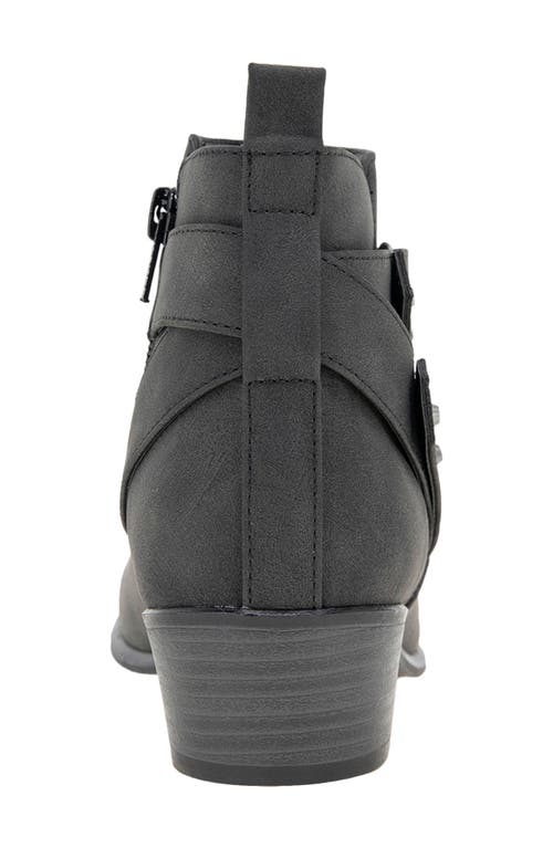 Unionbay Tilly Side Zip Bootie In Black