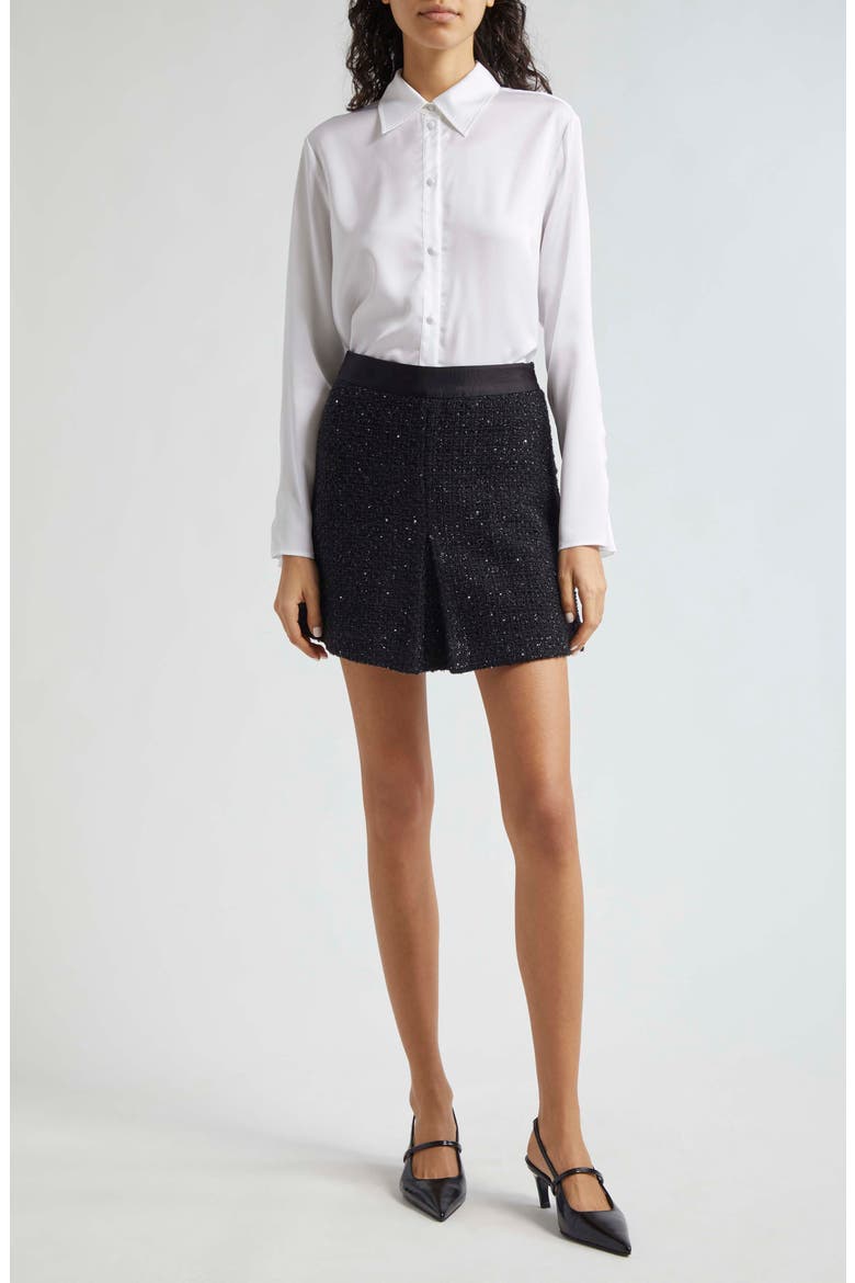 Back Button Satin Shirt, Alternate, color, OFF WHITE