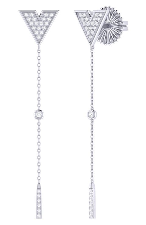Home Rise & Grind Diamond Drop Earrings - 0.16ct.