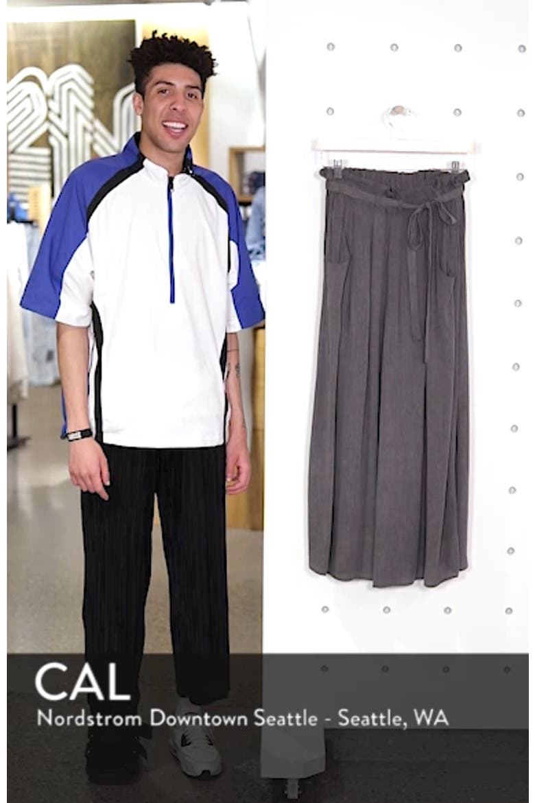 Tie Waist Culottes video