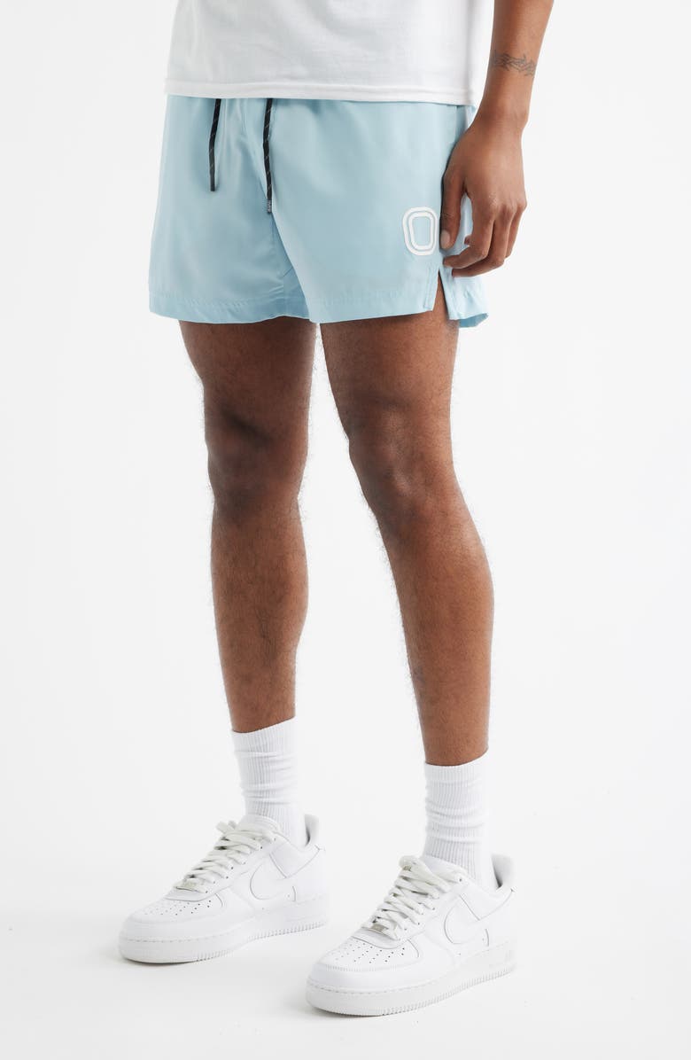 OVERTIME Melo Performance Shorts, Alternate, color, Sky Blue