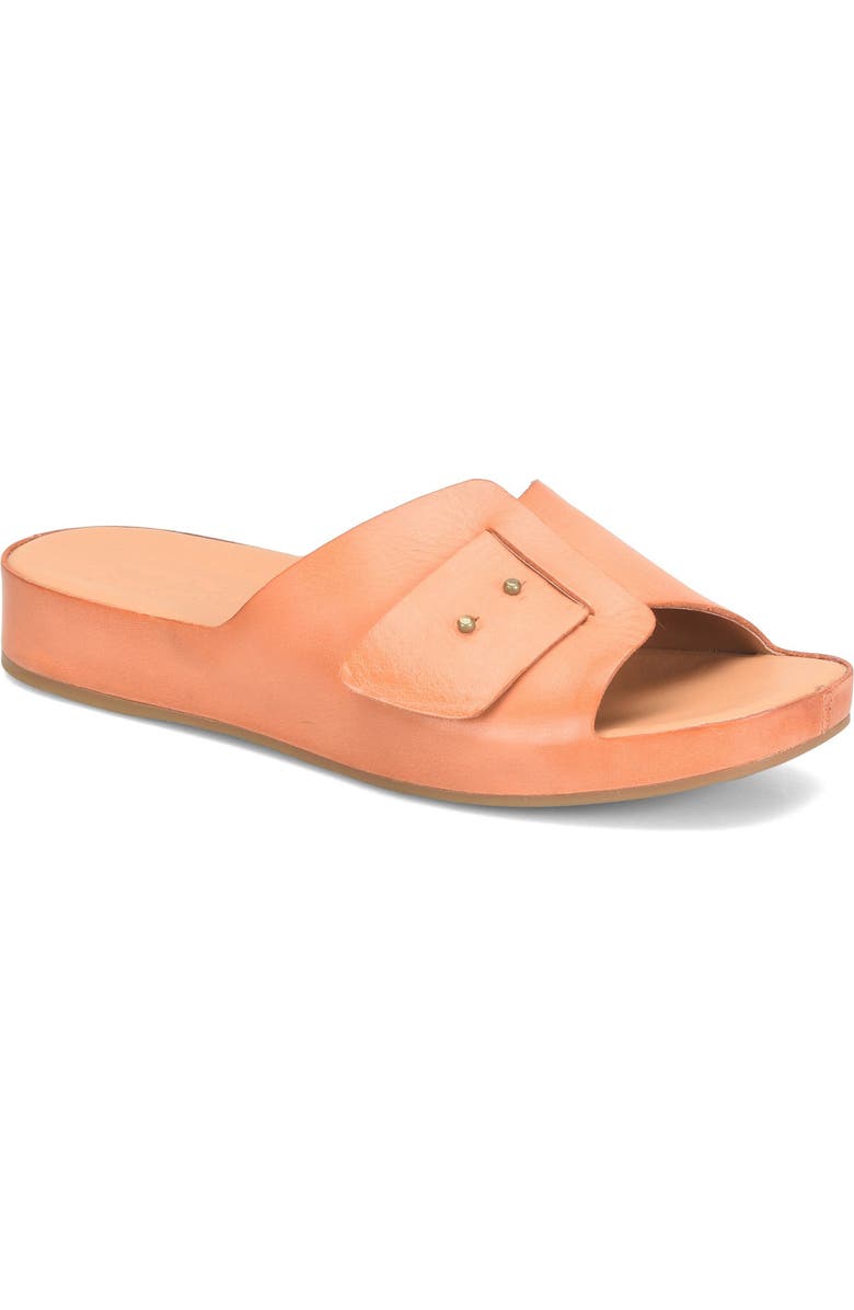 Kork-Ease<sup>®</sup> Mesa Platform Slide Sandal, Main, color, Orange Leather