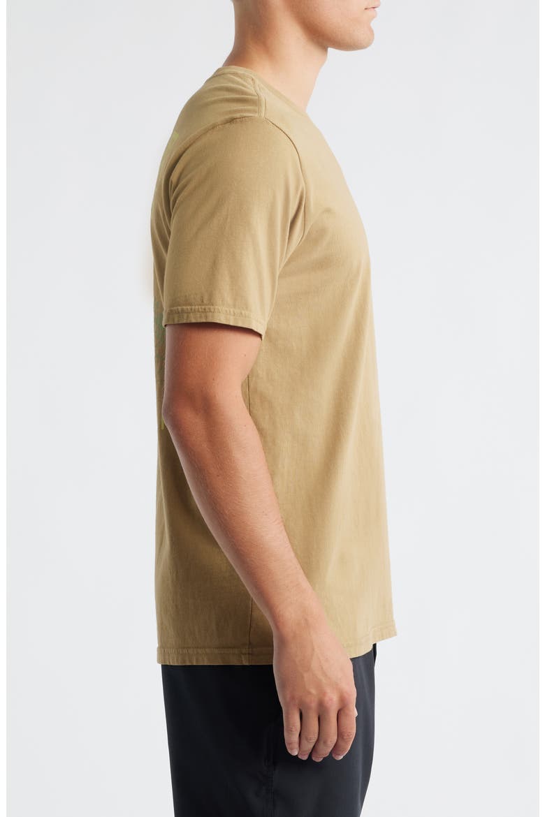 Forever Roaming Graphic T-Shirt, Alternate, color, KHAKI