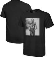 Majestic Threads Men's Majestic Threads Travis Kelce Black Kansas City Chiefs Player Graphic Oversized T-Shirt