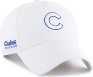 '47 Men's '47 White Chicago Cubs Foundational Pinch Offside Adjustable Hat