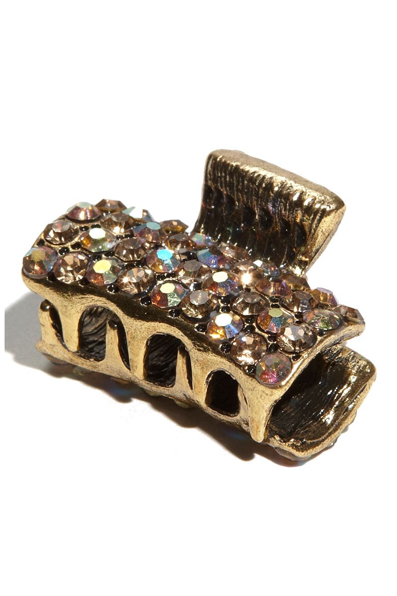 'Bling' Jaw Clip, Main, color, LIGHT COLORADO TOPAZ