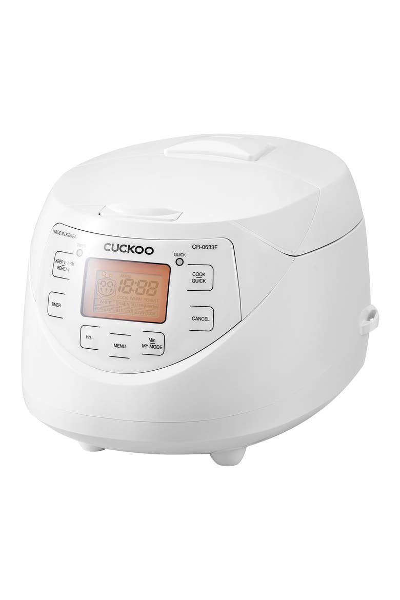 Micom 6-Cup Rice Cooker, Alternate, color, WHITE