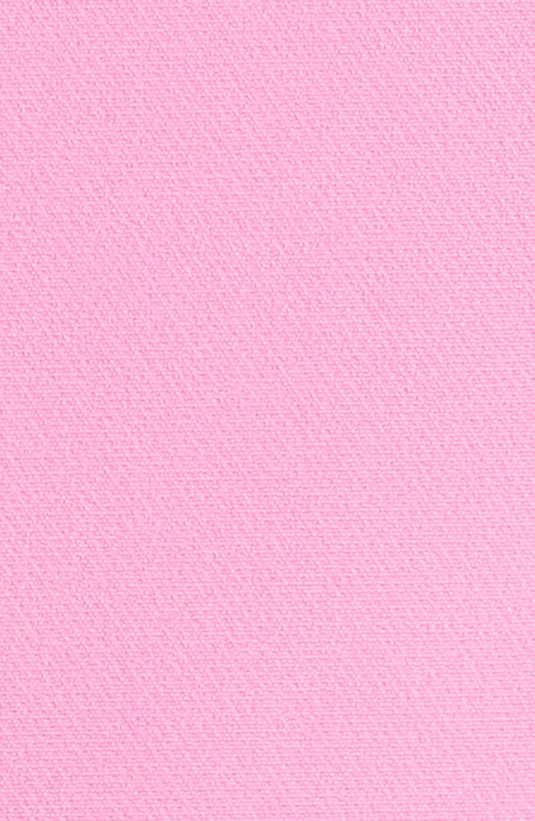 Tahari ASL Long Sleeve Crepe Sheath Dress, Alternate, color, Flamingo