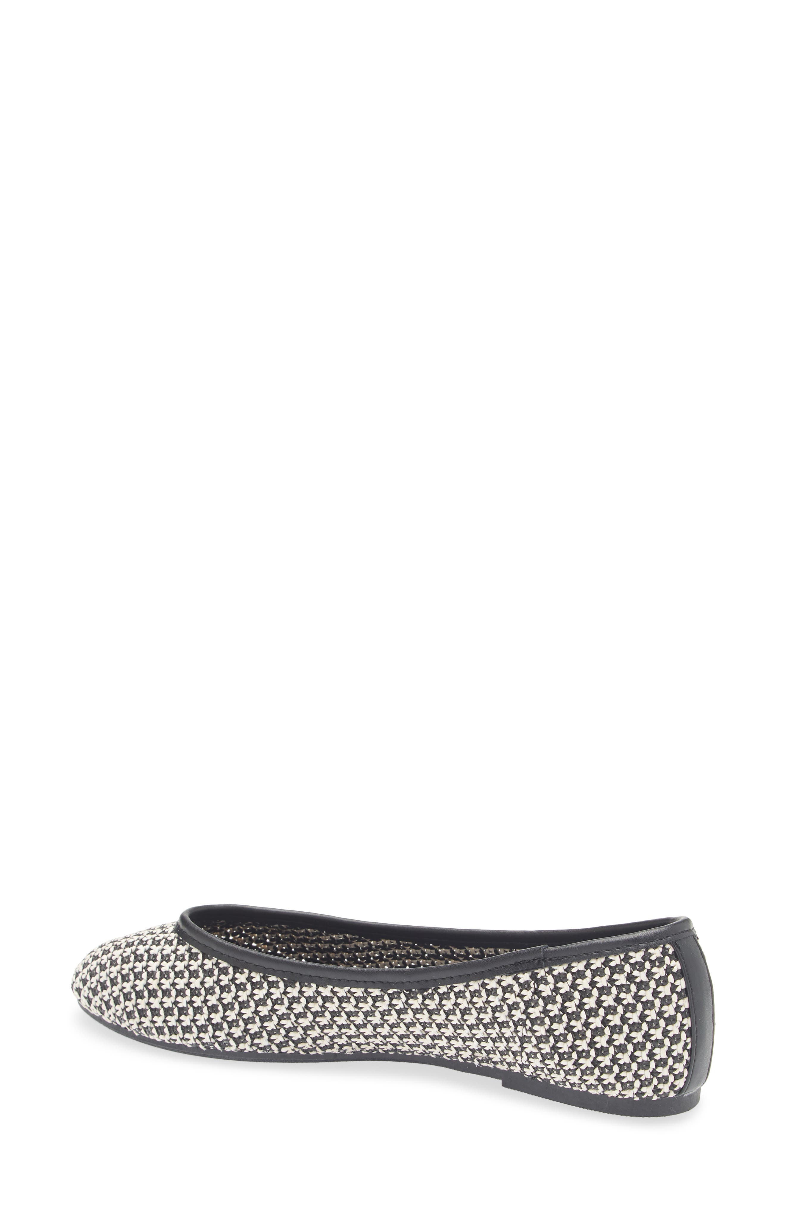 Tahari Woven Ballerina Flat, Alternate, color, 