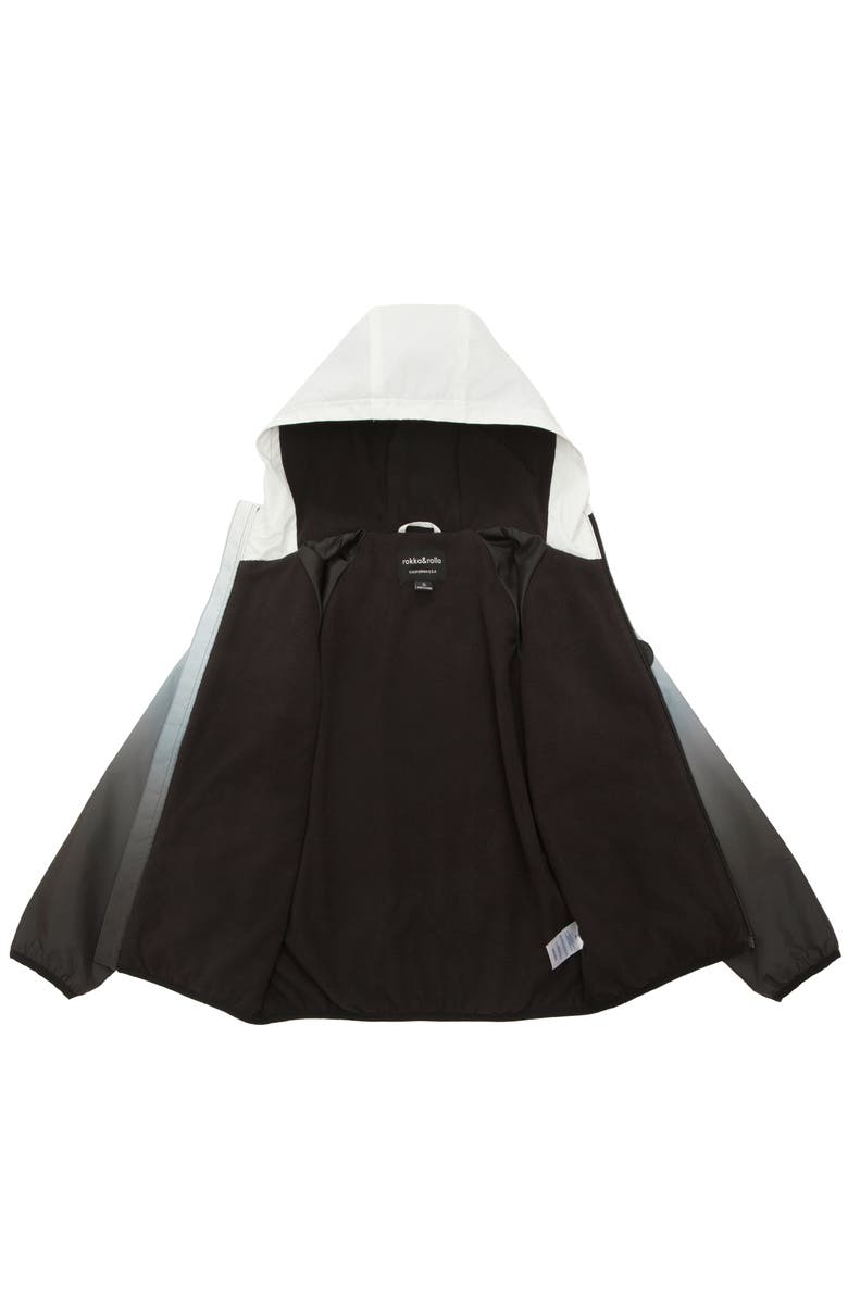 Rokka&Rolla Kids' Fleece-Lined Windbreaker, Alternate, color, Black
