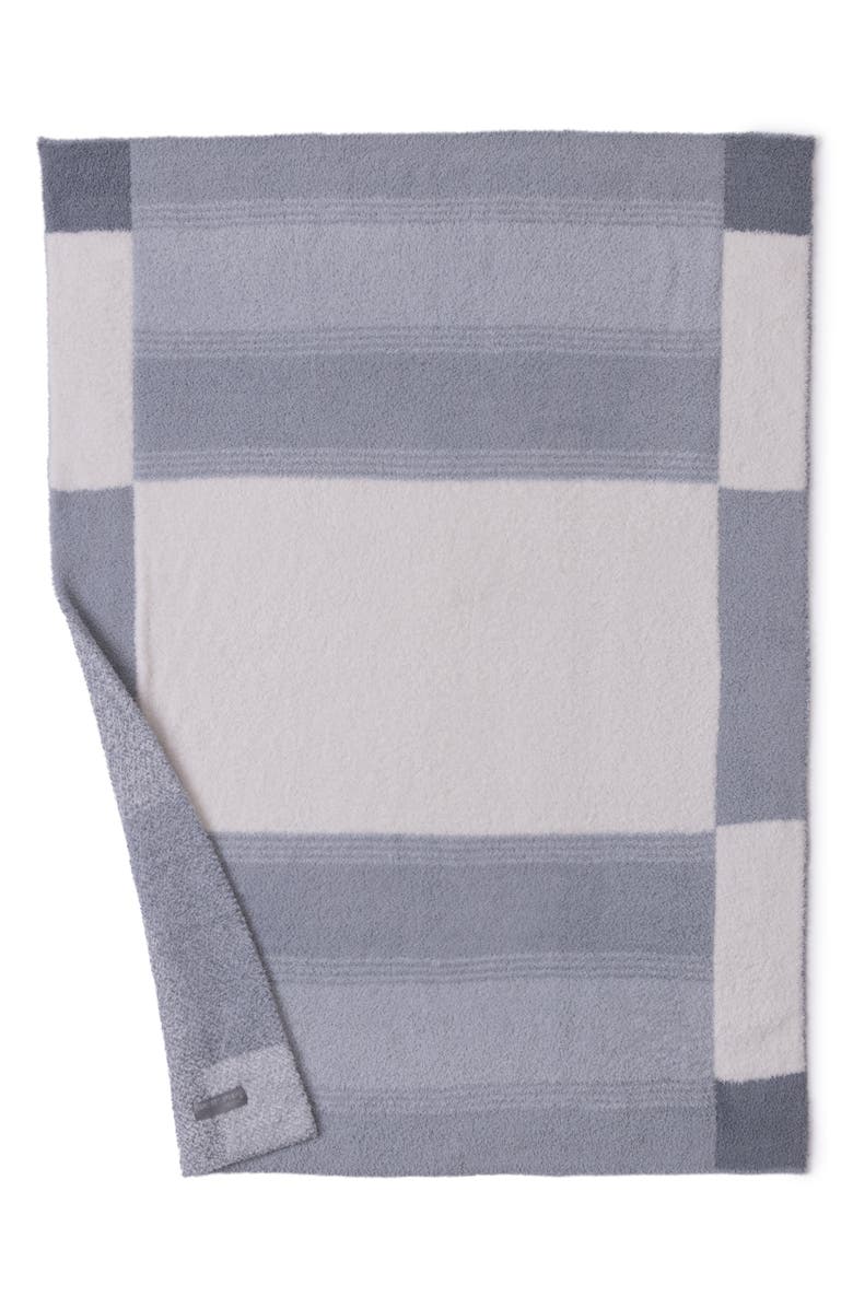 Barefoot Dreams<sup>®</sup> CozyChic<sup>®</sup> Costa Colorblock Stroller Blanket, Alternate, color, Moonwater Multi