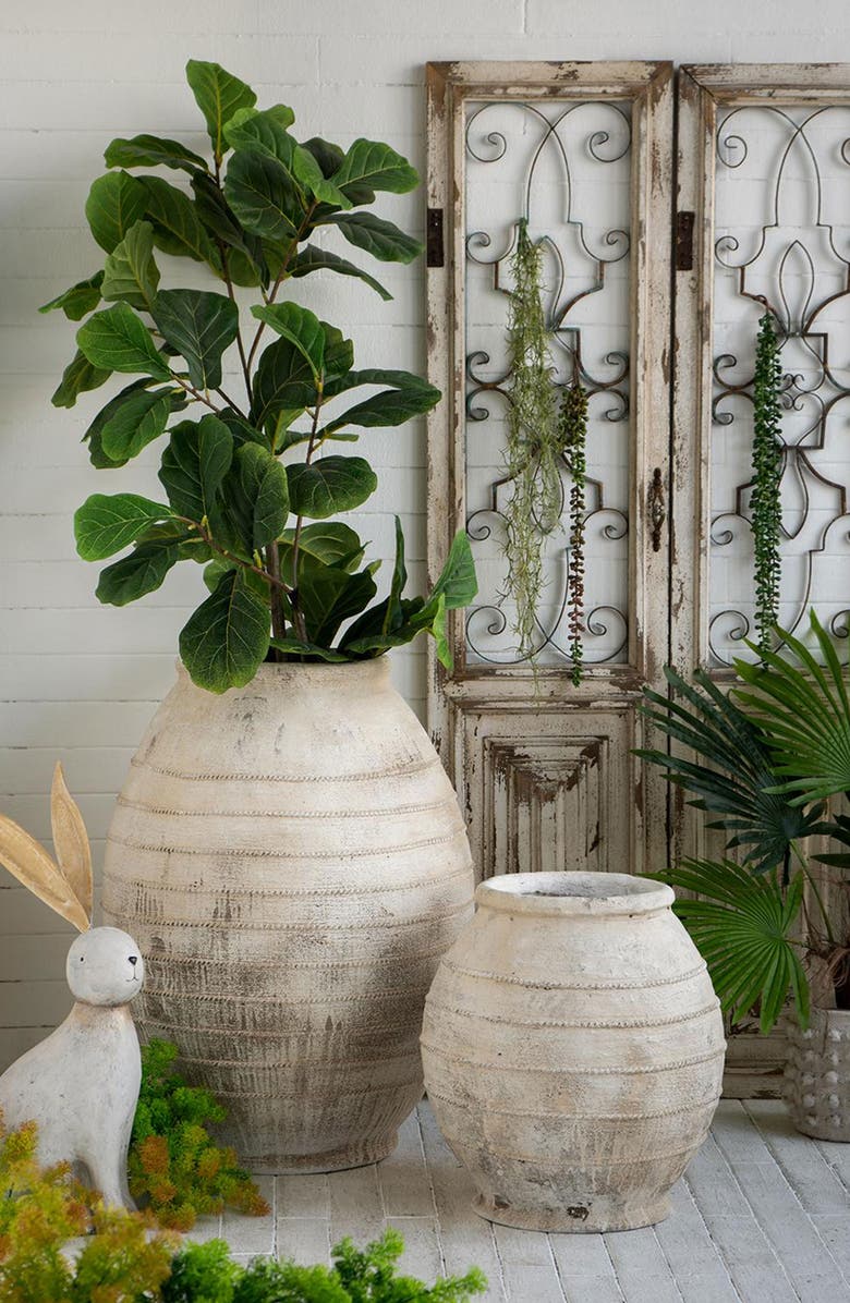 A & B Home Magnesium Flower Pot, Alternate, color, 