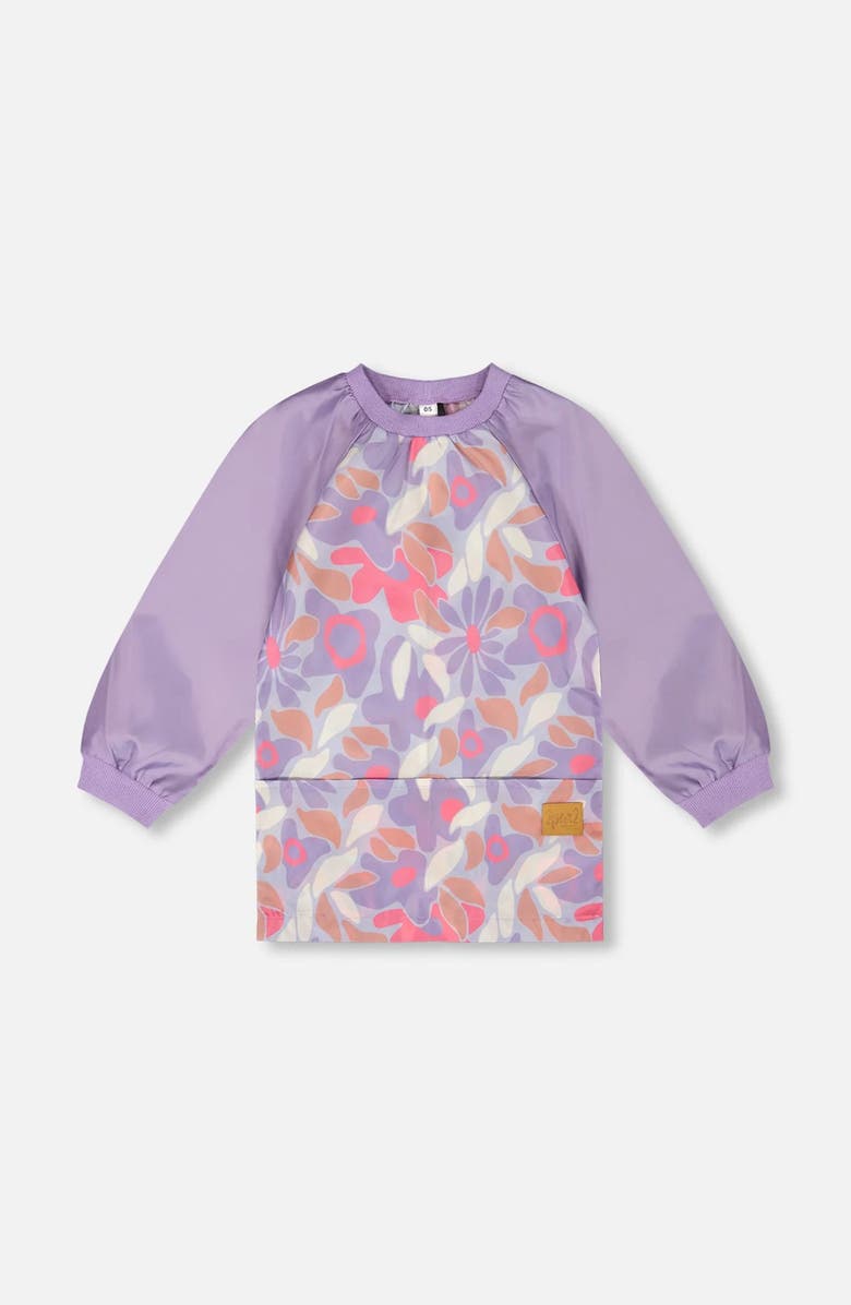 Deux par Deux School Apron Retro Flower, Main, color,