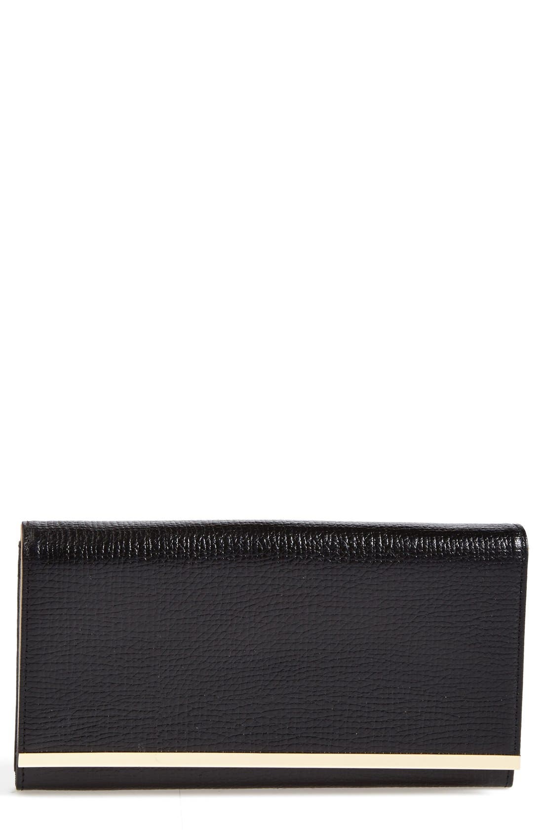 Clutch Wallet, Main, color, BLACK