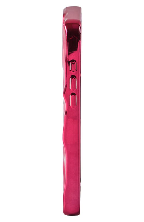 Auramma Fuchsia Crinkle Iphone 16 Pro Max Case In Fuchsia