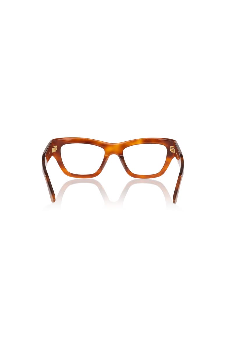 51mm Rectangle optical glasses, Alternate, color, Tortoise