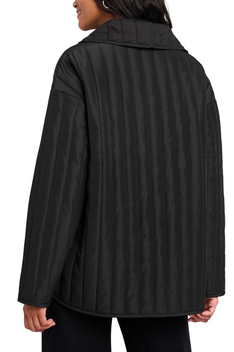 x @cellajaneblog Quilted Jacket, Alternate, color, BLACK