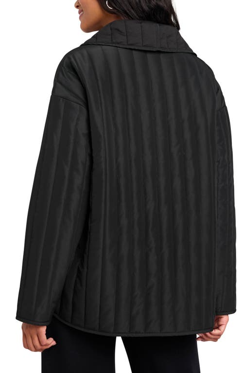 Splendid X @cellajaneblog Quilted Jacket In Black