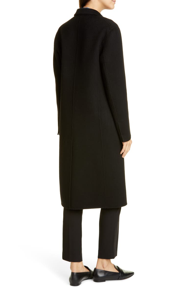 Theory Classic Wool & Cashmere Coat, Alternate, color, 