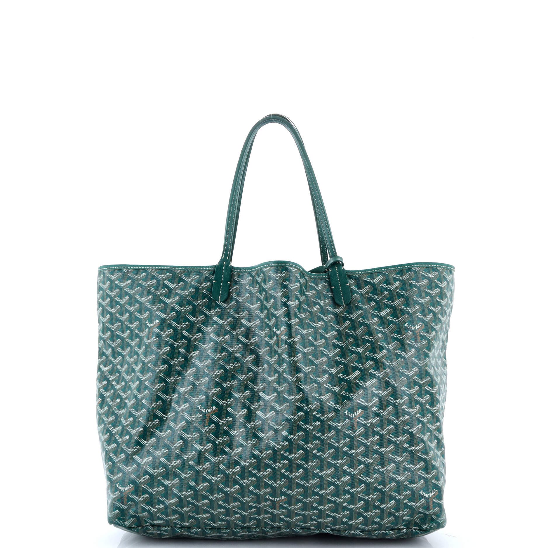 Pre-Owned Goyard Saint Louis Tote Coated Canvas GM, Alternate, color, 