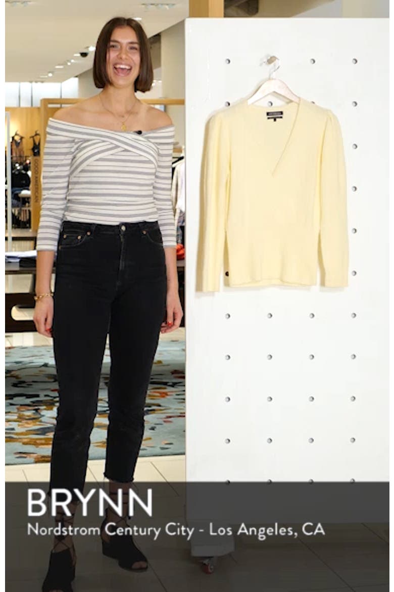 Surplice Sweater (Nordstrom Exclusive) video