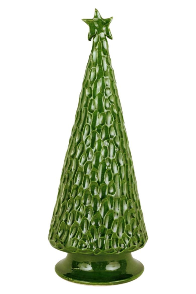 Foresta Ceramic Tree, Main, color, DARK GREEN