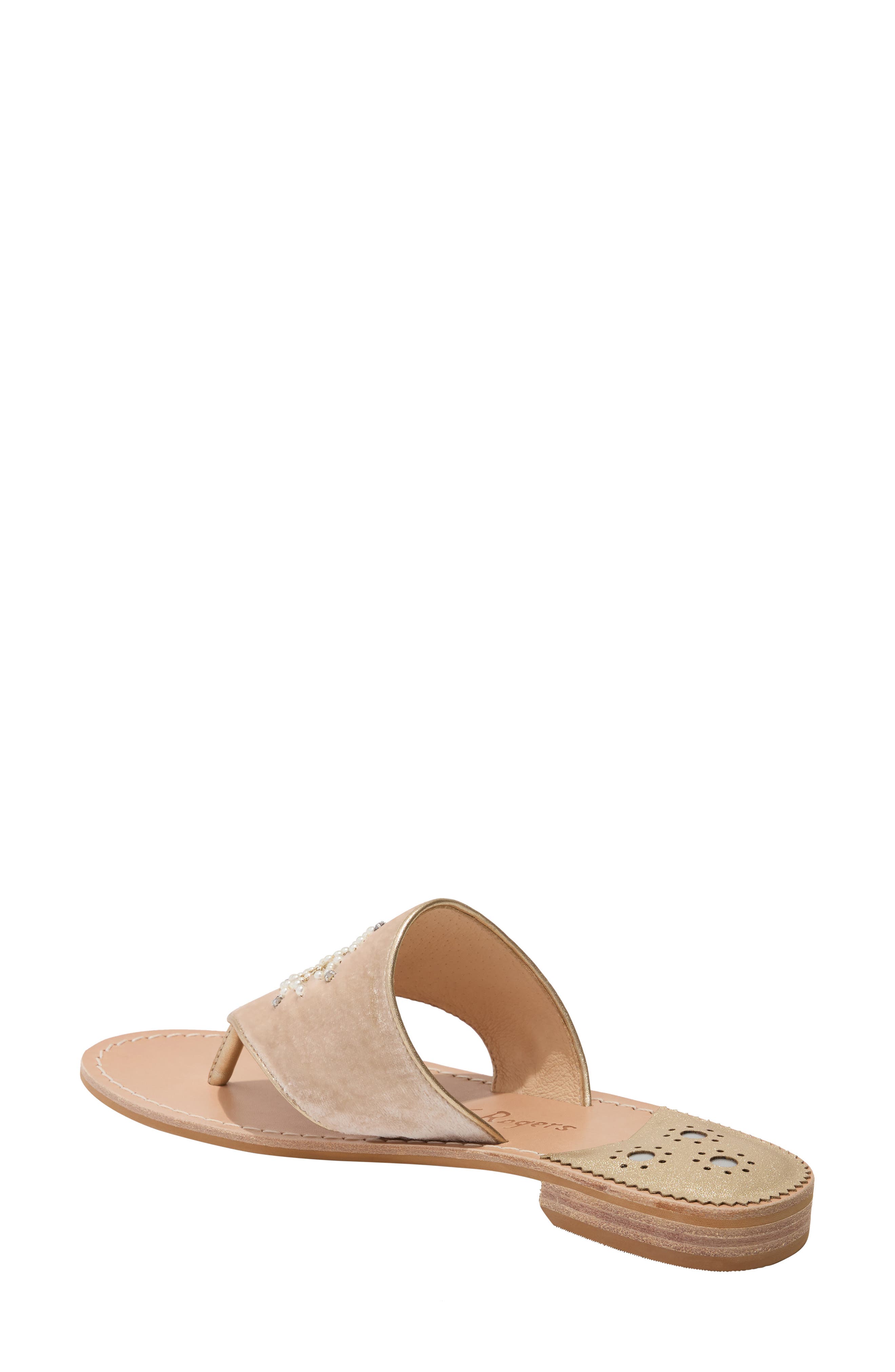 Jack Rogers Jewel Snowflake Flip Flop, Alternate, color, 