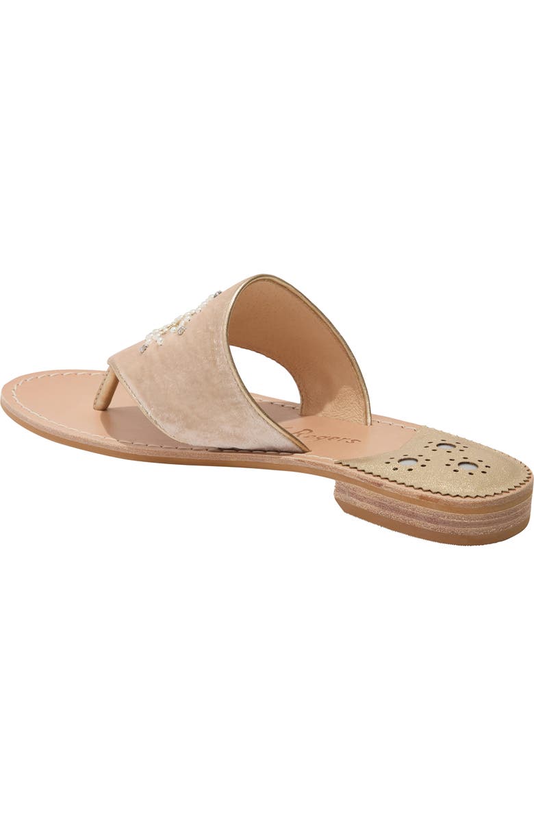 Jack Rogers Jewel Snowflake Flip Flop, Alternate, color,