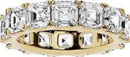 Jennifer Fisher 18K Gold Asscher Cut Lab Created Diamond Eternity Ring - 10.06 ctw