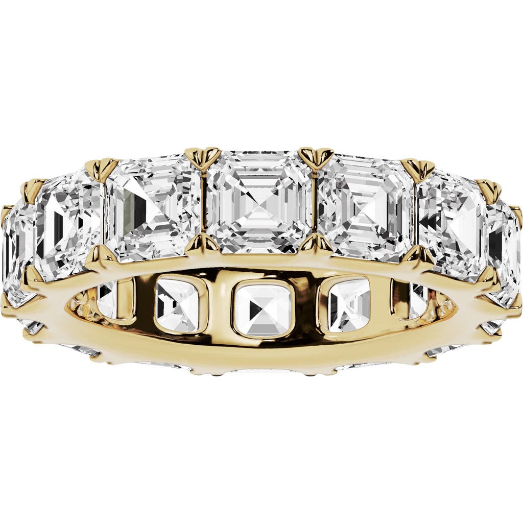 Jennifer Fisher 18K Gold Asscher Cut Lab Created Diamond Eternity Ring - 10.06 ctw in 18K Yellow Gold  product