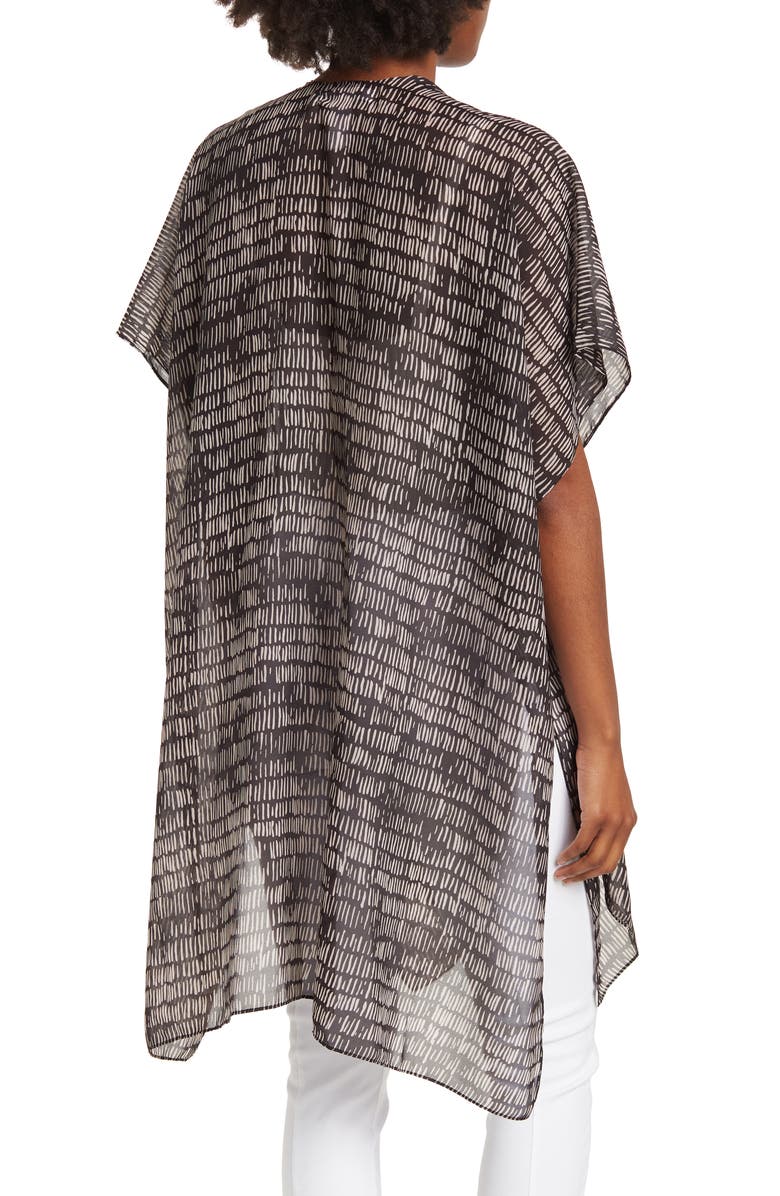 Sole Society Printed Ruana, Alternate, color,