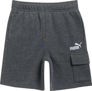 PUMA Kids' Fleece Cargo Shorts