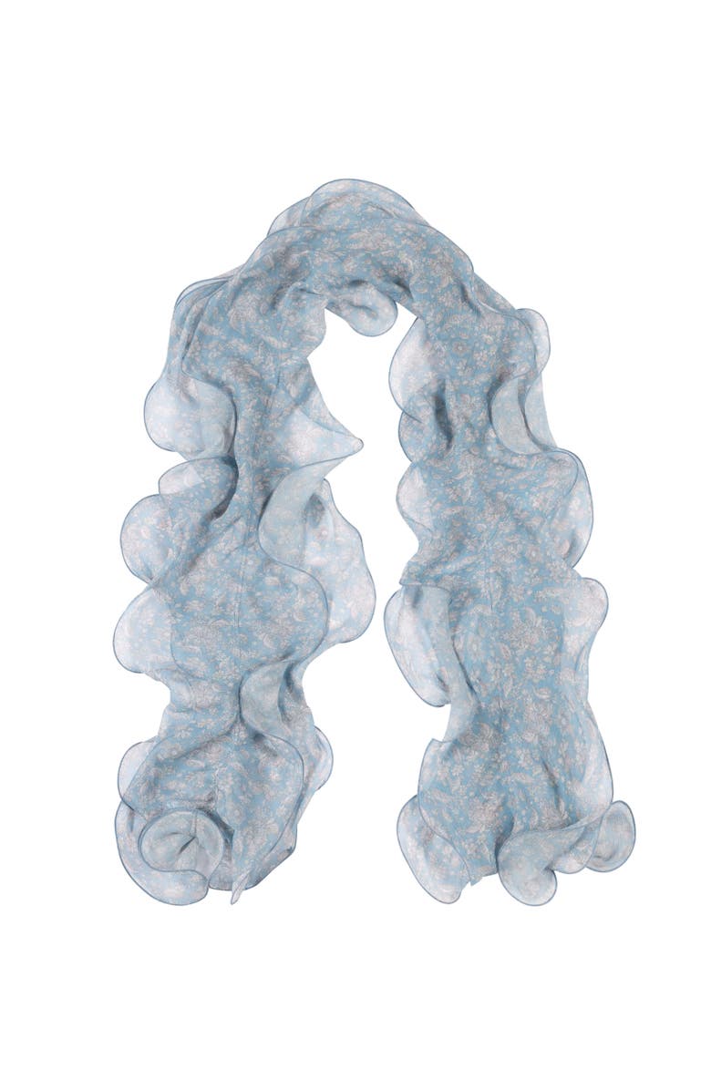 Lauren Ralph Lauren Floral Double Ruffle, Alternate, color,