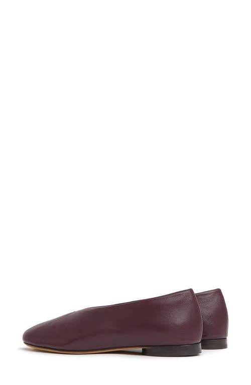 Mansur Gavriel Glove Flat In Brown