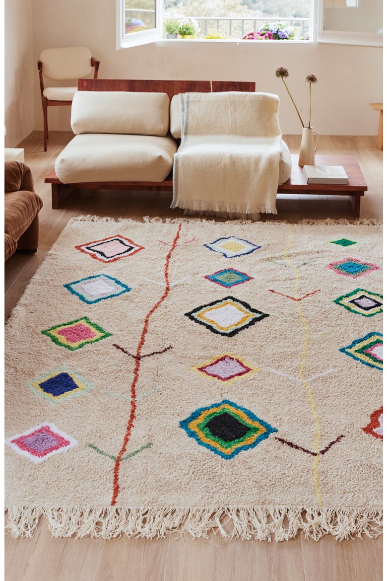 Kaarol Rug, Alternate, color, BLUE
