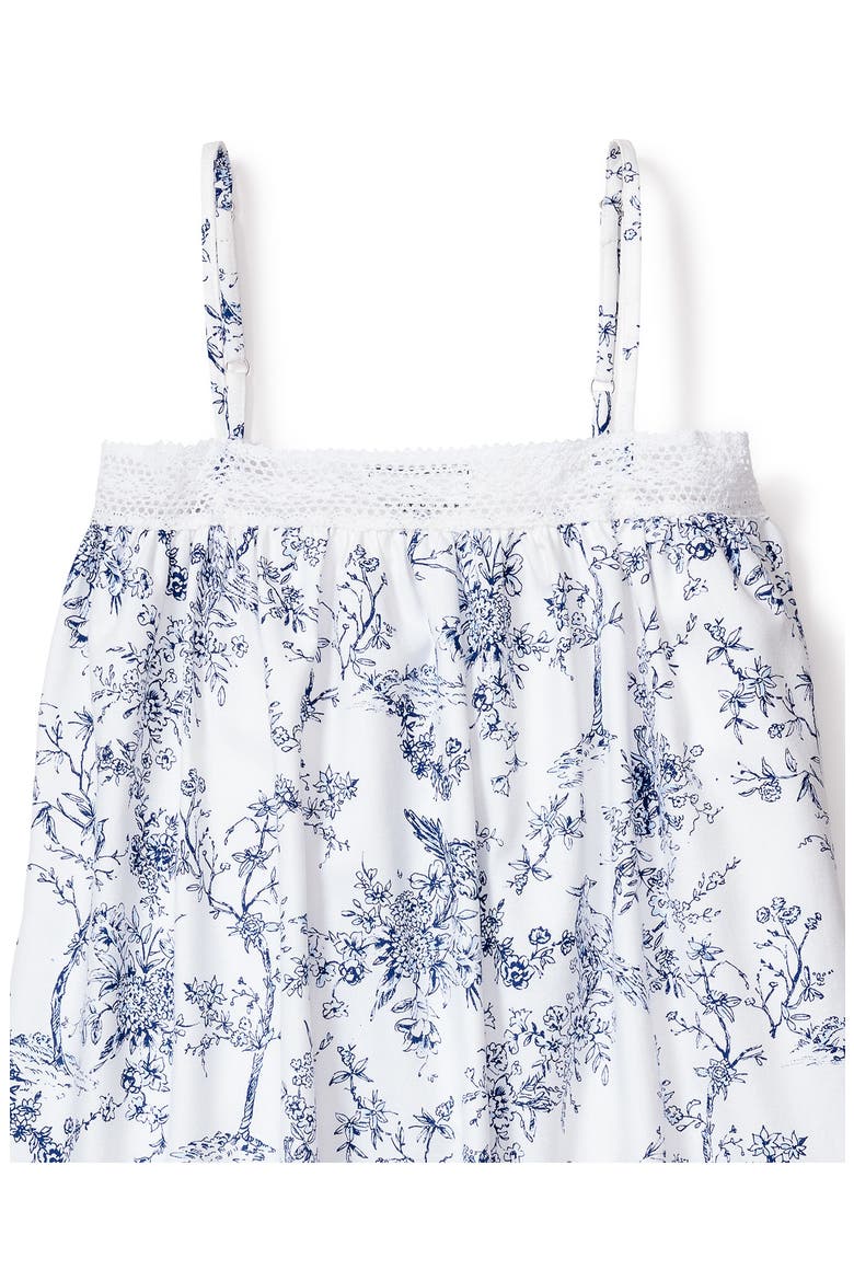 Timeless Toile Lily Nightgown, Alternate, color, WHITE