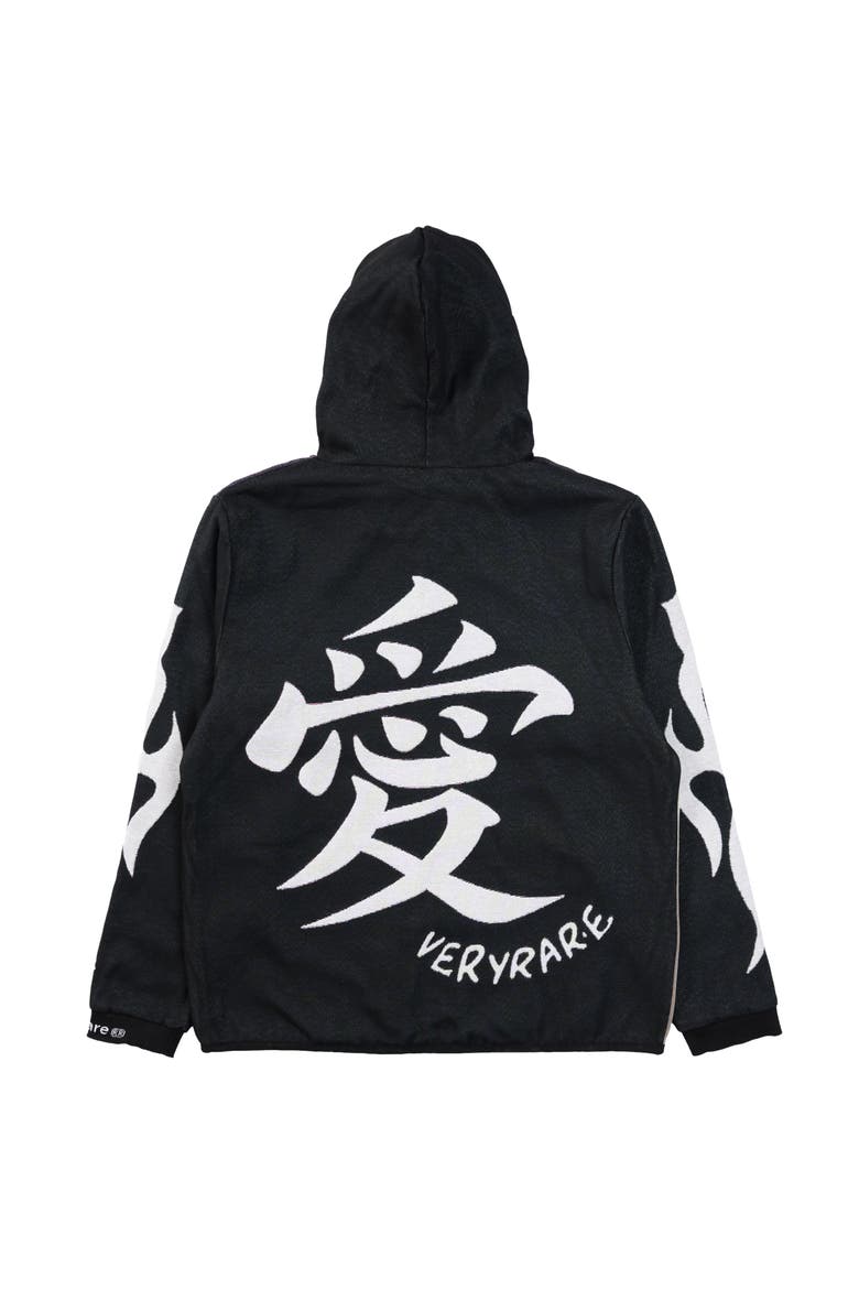 Gaara & Shukaku Graphic Hoodie, Alternate, color, BLACK