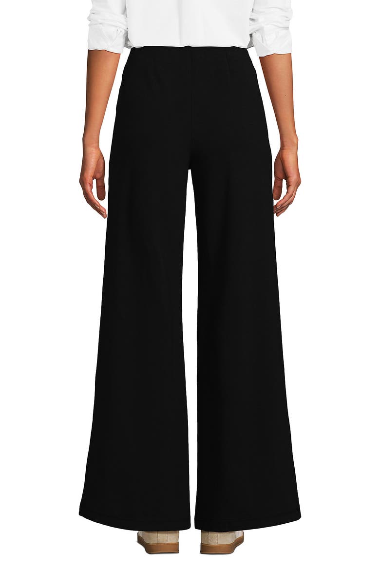 Starfish High Rise Palazzo Pants, Alternate, color, Black