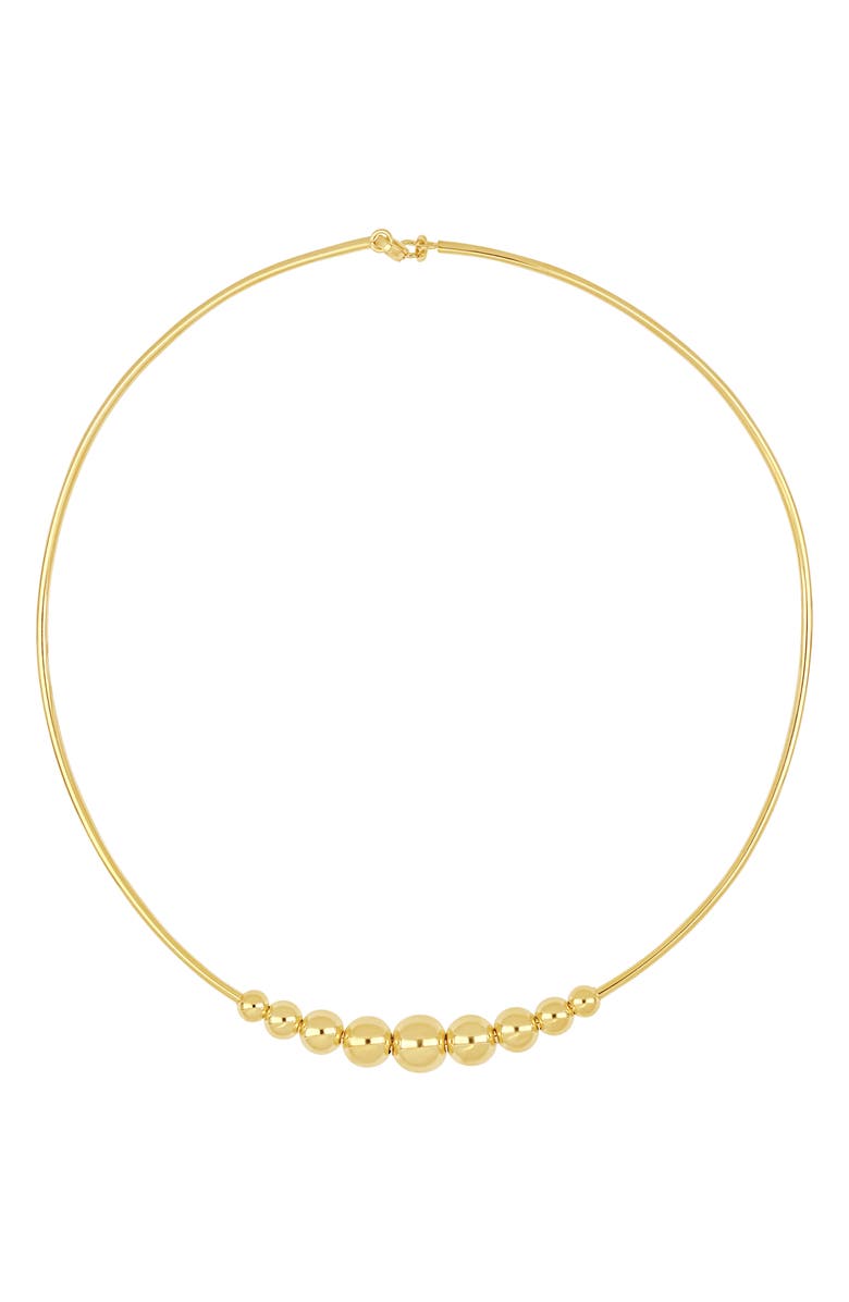 Bony Levy 14K Gold Beaded Choker Necklace, Main, color, 14K Yellow Gold